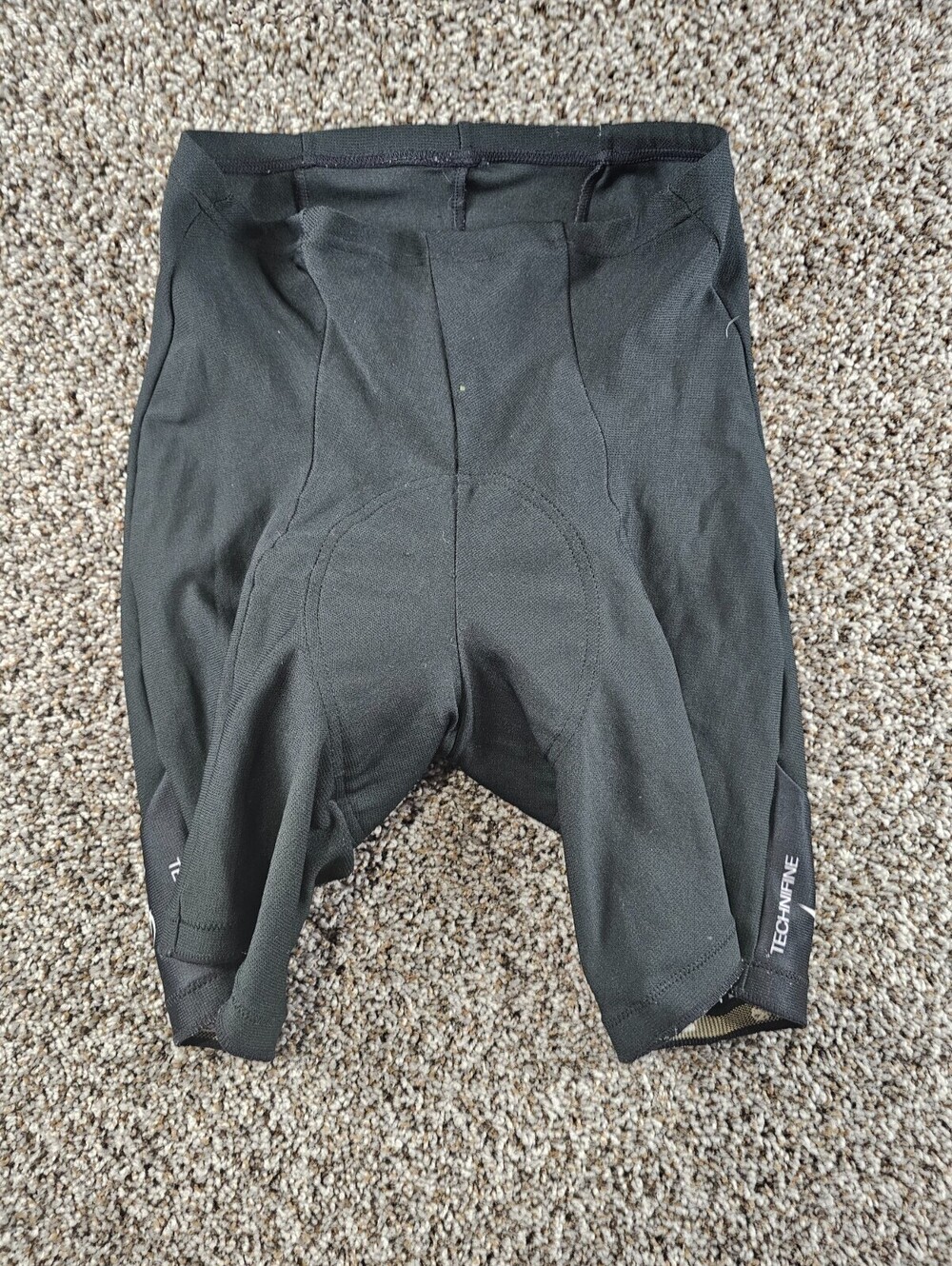 Sugoi Technifine Mens Sz XL Padded Cycling Shorts Compression Black